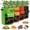Multicolor, variant on WLGJL Felt fabric Potato Grow Bags with Flap 10 Gallon, 4 pack Planter Pot with Handles and Harvest Window for Potato Tomato and Vegetables, Multicolor