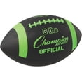 thumbnail image 3 of Champion Sports Official Size 3lb Weighted Training Football, Green/Black, 3 of 5