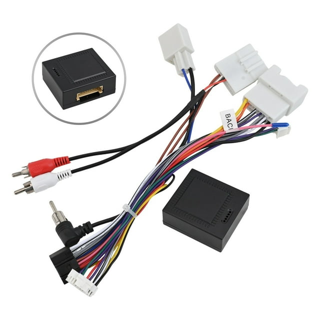 Car Audio System Upgrade Black CANBUS Box Car Audio Connector Anti-Corrosion Direct Installation No Deformation
