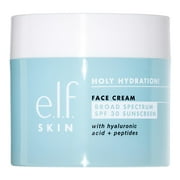 e.l.f. SKIN Holy Hydration! Face Cream Broad Spectrum SPF 30 Sunscreen, 1.76oz