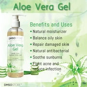 Aloe Vera Gel, 32 oz (908g), Alcohol-Free, Made From Purified Aloe Vera Inner Leaf, Soothing, Skin Moisturizing, Hydrating