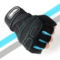 thumbnail image 4 of Gym Fitness Heavyweight Training Gloves Men women Body Building Half Finger Non-Slip Gloves Wrist Support Weightlifting Sports, 4 of 10