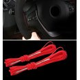 thumbnail image 2 of Funda para volante de coche universal de 15 pulgadas de gamuza de fibra ultrafina para coser a mano para hombres y mujeres., 2 of 4