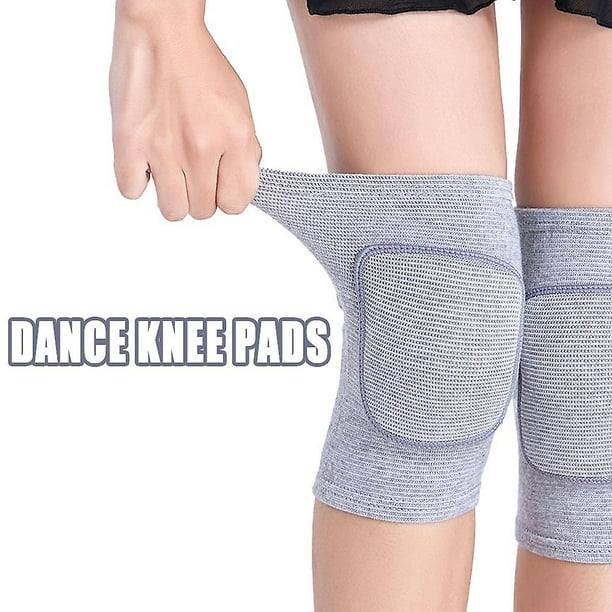 1 paire de genouillères de danse, manchon de protection antidérapant pour  genoux souples 