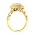 thumbnail image 2 of 3/4 Carat Drop Shaped Prong Set Diamond Ring in 14K Yellow Gold (Ring Size 7.5) (I1-I2 Clarity), 2 of 4