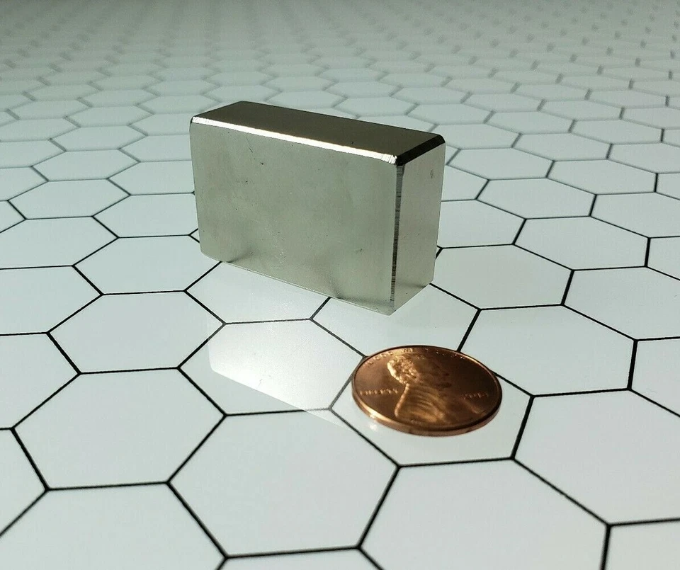 Neodymium N52 Block Magnet Rare Earth Super Strong 40Mm X 25Mm