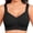 Black, variant on Jelly Bras for Women Full Coverage No Underwire Everyday Bras Comfortable Wireless Padded Jelly Bras Beige XL