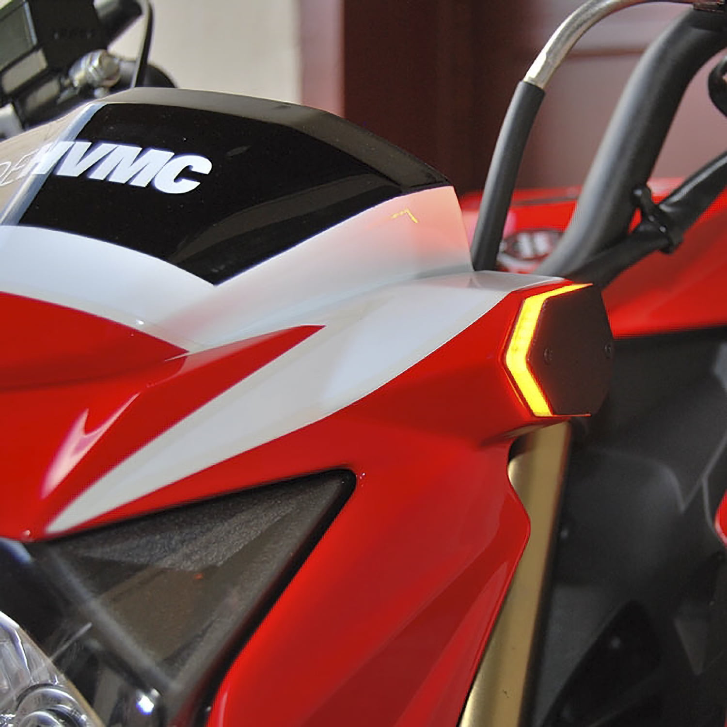New Rage Cycles Kawasaki Z125 Pro Sports Motorcycle Front Turn Signals