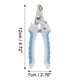 thumbnail image 4 of 1 Set de Cortauñas Duraderos para Mascotas con Lima para Perro y Gato 4.72"x2.76" Azul Blanco, 4 of 6