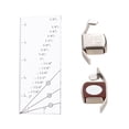 thumbnail image 1 of Seam Allowance Ruler and 2 Magnetic Seam Guide for Sewing Machine 1/8” to 2” Straight, 1 of 8