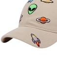 thumbnail image 6 of Ccpelsie Kids Truck Hat Embroidery Excavator Baseball Caps Adjustable Child Vehicle Cap Sun Hat for Kids Age 3-8Y(Beige,One Size), 6 of 7