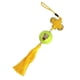 thumbnail image 5 of Nudo Chino Colgante Feng Shui Colgante para golf Forma Cerdo Borla Colgante Amarillo claro, 5 of 7