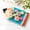 Blue, variant on 10 Pack Pencil Shaped Disposable Plates, School Season Party Snack And Cake Paper Plates For Back To Learning Celebrations