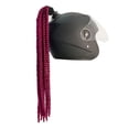 thumbnail image 3 of Gradient 60cm Casco s para Cascos Deportivos Unisex Vino rojo Zulema Pelo de la peluca de cola de caballo, 3 of 8