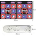 thumbnail image 3 of HUASHENG Children's Adult Dance Mat Wireless Plug And Play Remote AV Converter, 3 of 5