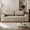 Camel, variant on 63" Corduroy Boneless Couch, 2-Seater Compression Sofa with 3 Throw Pillows, No Assembly Required, Comfy Loveseat Sofa in a Box, Deep Seat, Modern Couches for Living Room