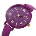 thumbnail image 5 of Montre-bracelet Analogique à Quartz Décontractée pour Femmes en Similicuir, 5 of 5