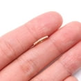 thumbnail image 3 of Pure24K Implant Grade Titanium Brilliant Sparkle Opal Lined Seamless Clicker Hoop Ring-White Opal, 3 of 5