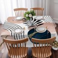thumbnail image 3 of Boho Geometric Table Cloth Waterproof Tablecloths, Modern Abstract Art Tropical Striped Tablecloth Dining Table Cover for Kitchen Party Tabletop Outdoor, Rectangle Tablecloth 52x70 Inch, 3 of 9