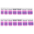 thumbnail image 1 of Pegatinas para decoración de uñas, patrón con purpurina, Color degradado, cubierta completa, autoadhesivas, envolturas para uñas con estilo DIY, 1 of 8