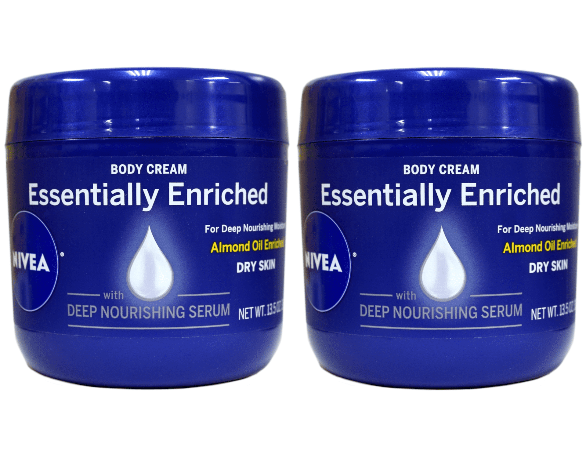 NIVEA Essentially Enriched Body Cream Almond Oil Deep Nourishing Serum