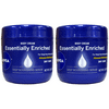 NIVEA Essentially Enriched Body Cream Almond Oil Deep Nourishing Serum 13.5 oz Pack of 2