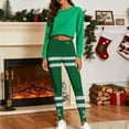 thumbnail image 3 of Women's Christmas Printed Ankle Length Seasonal Printed Leggings, 3 of 7