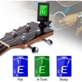 thumbnail image 5 of Capo de guitarra, púas de guitarra, accesorios de guitarra con afinador de guitarra, capo para guitarra acústica, bajo, sin zumbidos, liberación rápida, afinador de guitarra con clip para guitarra, violín, bajo, ukelele cromático, palisandro Kuyhfg Bienvenido a Kuyhfg, 5 of 5