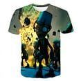 thumbnail image 3 of Summer New Plant Zombie War 3d Cartoon T-shirt, 3 of 4