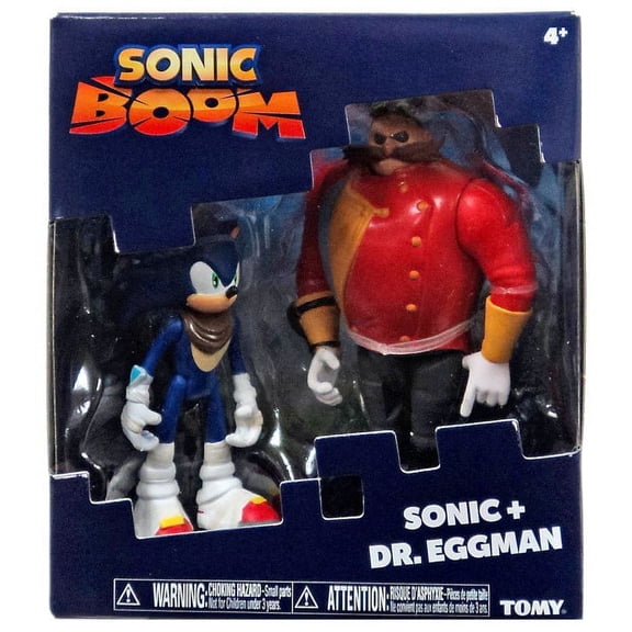 TOMY Sonic The Hedgehog Sonic Boom Action Figures, 2 Count