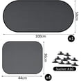 thumbnail image 2 of Abastado Parasol para Coche Miotlsy Parasoles para Ventanas de Coche para niños, bebés, Mascotas, protección contra Rayos UV/luz Solar, Protector Solar para Coche, Protector térmico, Protector Solar,, 2 of 5