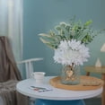 thumbnail image 4 of Faux Flowers VIERENA de seda artificial con jarrón de eucalipto blanco, 4 of 9