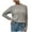 Gray, variant on Lovskoo Sweaters for Women Long Sleeve Winter Collar Strapless Sweater Halter Neck Hollow Out Trendy Sweater Tops Light Blue