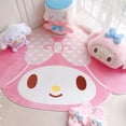 thumbnail image 4 of Sanrio-alfombra Kawaii Cinnamorol Melody Girl Heart, manta de cabecera, tapete de suelo, cojín de tocador, decoración de felpa para dormitorio de niña, 4 of 4