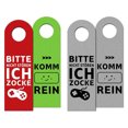 thumbnail image 1 of Easy To Use, Multiple Uses Do Not Disturb Door Hanger With Rounded Style Edges For Safety, Flexible Unbreakable Design, Quality Look With Bright Color Contrast, Suitable For, 1 of 5