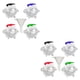 thumbnail image 1 of Cateissary Moldes de bolas de hielo con tapa, molde para hacer cubitos de glaseado de bebidas DIY, accesorio para hacer fiestas reutilizable a prueba de 4 piezas con embudo 2piezas Cateissary CBP307737, 1 of 5