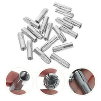 Masteelf 50pcs Concrete Knurled Anchors Solid Concrete Carbon Steel Drop in Anchors