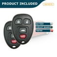 thumbnail image 6 of AKS KEYS New Replacement Keyless Remote Fob for Chevrolet Buick Cadillac 2006 - 2016 OUC60221, 6 of 6