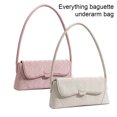 thumbnail image 3 of Bolso de Mano Qarigey de Pequeña Capacidad de Piel Sintética Color Beige, 3 of 6