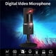 thumbnail image 4 of Micrófono De Video Digital Micrófono De Grabación De Condensador + Cámara 1080P Micrófono Estéreo De Alta Fidelidad Plug And Play Negro Guardurnaity EL013028-00, 4 of 6