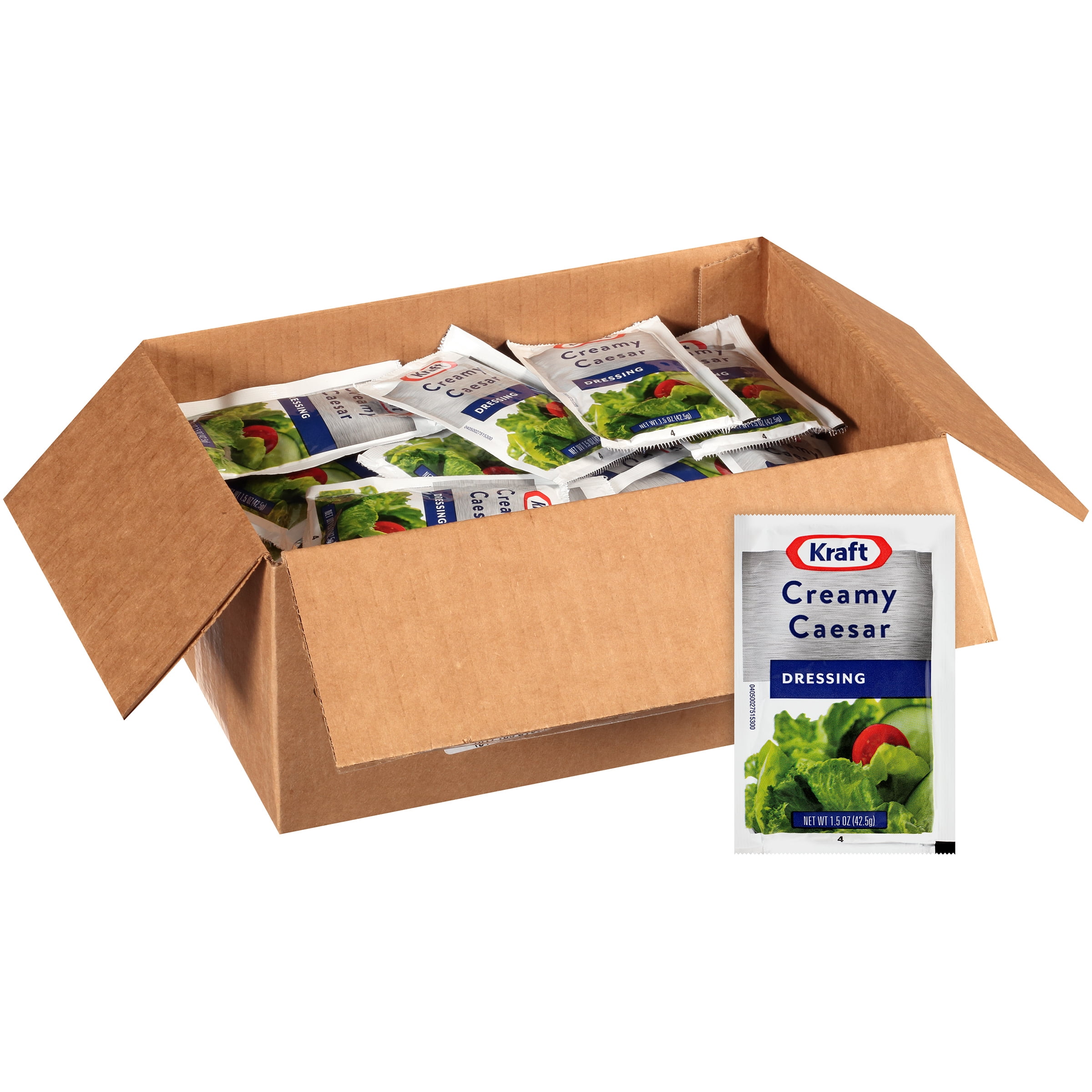 Kraft Signature Creamy Caesar Salad Dressing Single Serve, 60 ct