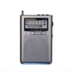 thumbnail image 1 of Radio FM, AM, MP3, Receptor Mundial con Pantalla y Altavoz, 88-108 MHz, Compatible con Tarjeta TF, Conector para Auriculares, Mini Radio de Bolsillo B, 1 of 5