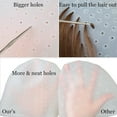 thumbnail image 4 of RUseeN Hair Coloring Highlighting Cap Reusable Silicone Highlight Cap Pull Through Caps for Hair Coloring Frosting Cap with Hook Hair Dye Cap with Holes Hair Salon Tools, 4 of 7