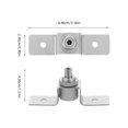 thumbnail image 2 of HAMPPLIES Small Cable Clamps Cable Clamps Silver 1 Set For Professionals and Indoor Lighting, 2 of 8