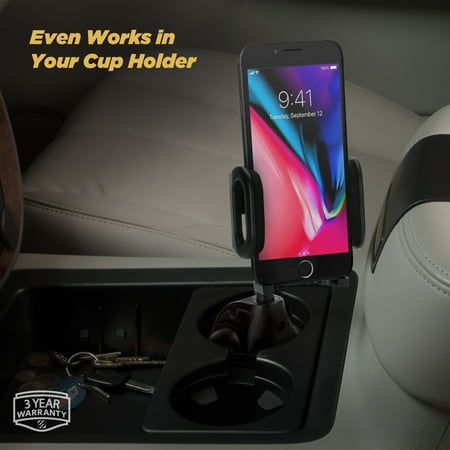 Scosche - StuckUp 4-in-1 Universal Mount for Mobile Devices - Black