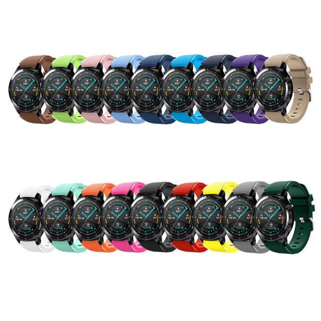 correa de reloj Juego de correas de reloj de silicona de 22mm, correas de reloj, paquete de correa d
