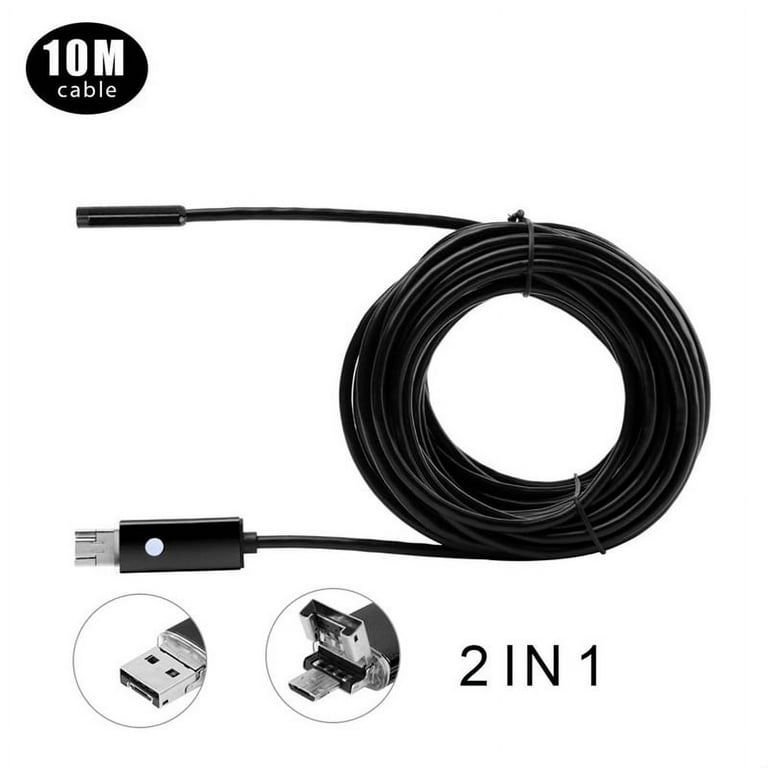 axGear Android Endoscope Waterproof Snake Borescope USB Inspection Camera  30ft 10M