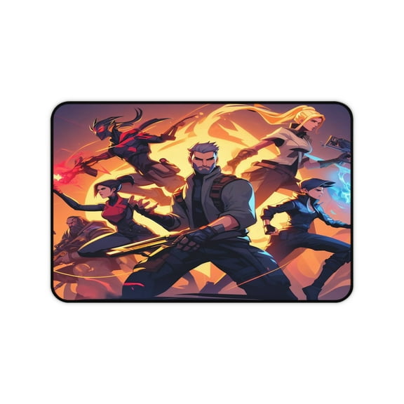Valorant Style Anime Gaming Desk Mat Mouse pad