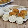 Kitchen Appliances 2024 DIY Powerful Mooncake Molds Circle Flower