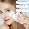 thumbnail image 4 of Esponjas faciales Dandat, 300 unidades, en forma de corazón, para limpieza, 4 of 6